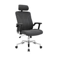 **Chaise de bureau ergonomique avec appui-tête et accoudoirs réglables**